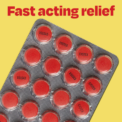 Cystex Dual-Action UTI Pain Relief & Prevention Tablets - 2-in-1 Formula Relieves Burning, Urgency, & Discomfort While Slowing Bacterial Growth - Non-Staining, Fast-Acting - 48-Count CystexBuy Supplements Australia