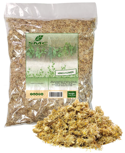 Naturejam Arnica Flowers-Arnica Mexicano 1 Pound-Mountain Daisy, Leopards Bane Bulk Bag NaturejamBuy Supplements Australia