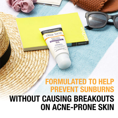 Neutrogena Clear Face Liquid Lotion Sunscreen for Acne-Prone Skin NeutrogenaBuy Supplements Australia