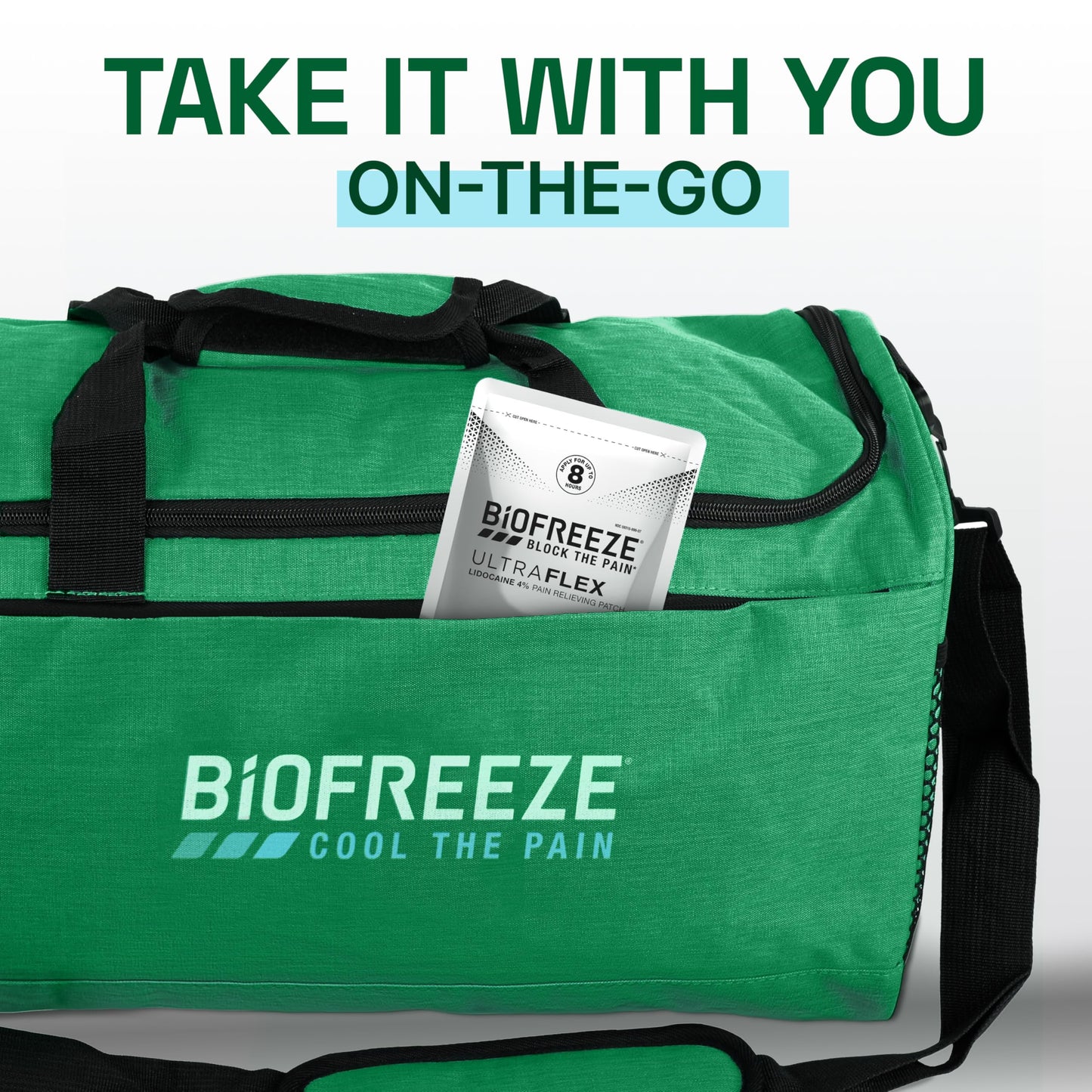 Biofreeze Ultraflex Maximum Strength 4% Lidocaine Patches, Non-Menthol, Flexible Pain Relief Patch for Lower Back, Lidocaine Patch for Neck, Knee, Shoulder, 4 Large Pain Patches BiofreezeBuy Supplements Australia