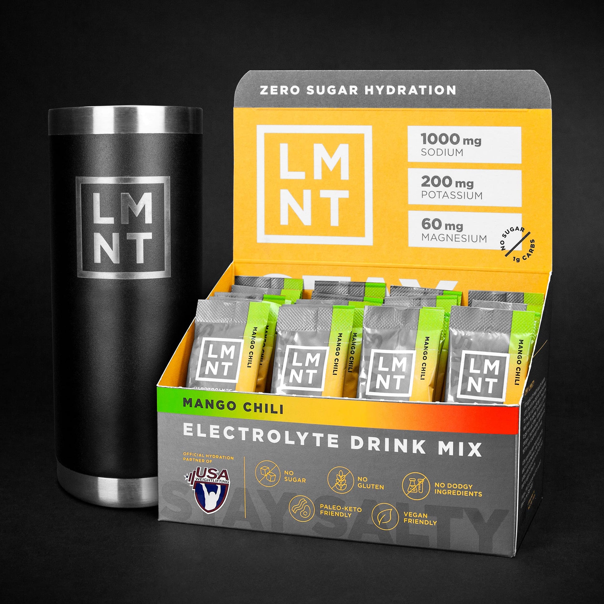LMNT Keto Electrolyte Powder Packets | Paleo Hydration Powder | No Sugar, No Artificial LMNT ELEMENTAL LABSBuy Supplements Australia