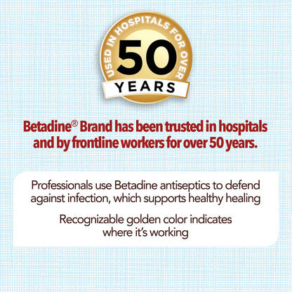 Betadine Antiseptic Liquid First Aid Solution, Povidone-iodine 10%, Infection BetadineBuy Supplements Australia