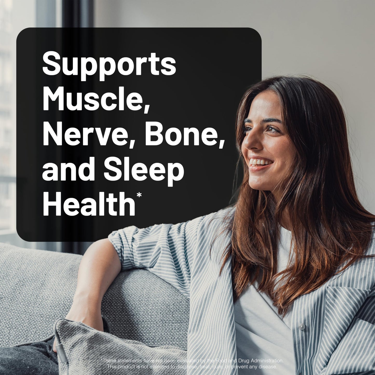 NatureWise Magnesium Glycinate 625 mg - High Absorption Chelated Magnesium Glycinate for Sleep, Relaxation, Muscle & Bones*