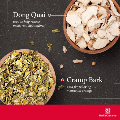 Health Concerns Cramp Bark Plus – Menstrual Cramp Relief & Hormonal Balance – Circulation Support – Dong Quai, Black Cohosh, Bupleurum & Chinese Herbs – Herbal Supplement for Women – 90 Capsules Health ConcernsBuy Supplements Australia