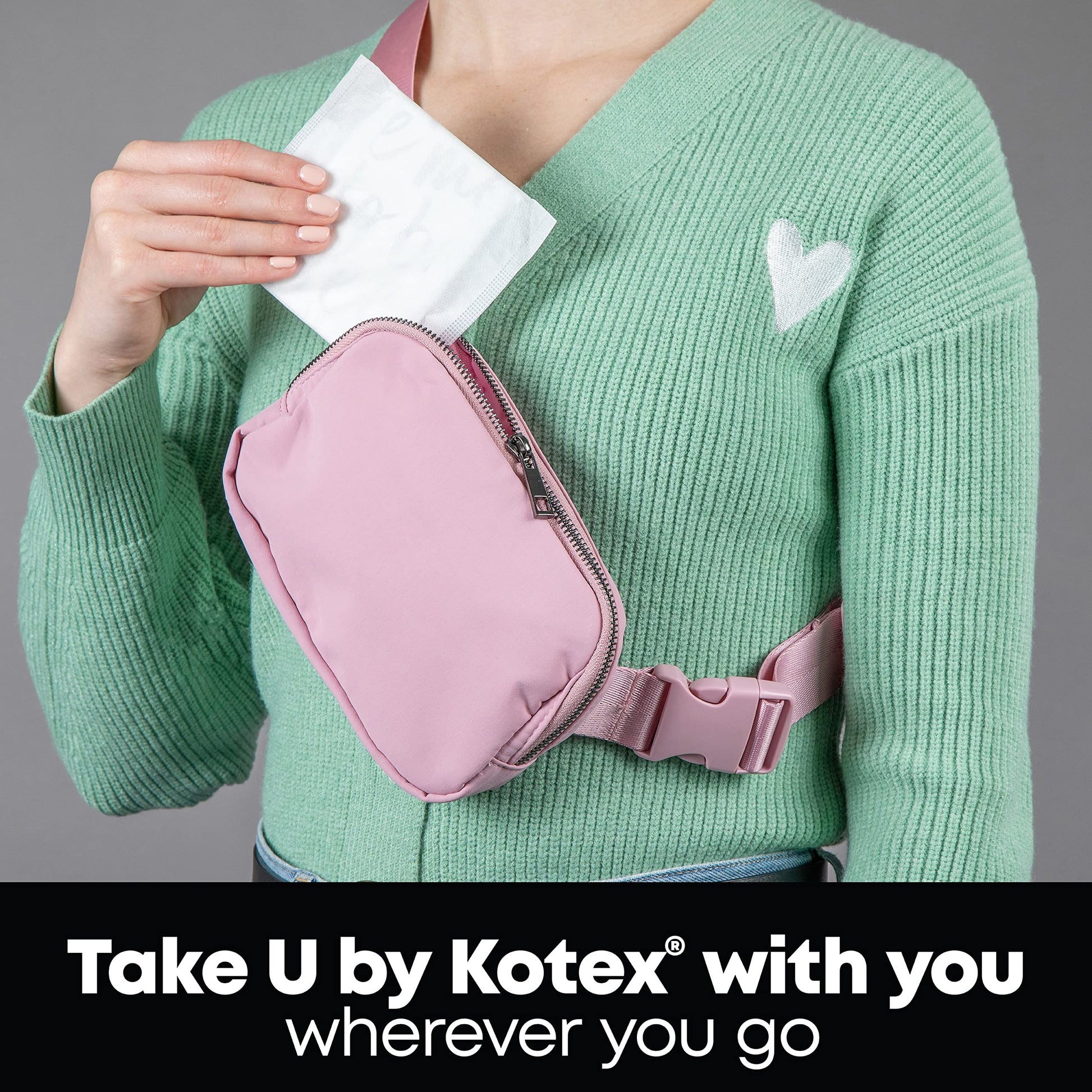 U by Kotex Clean & Secure Ultra Thin Pads, Heavy Absorbency, 56 Count (Packaging May Vary) U by KotexBuy Supplements Australia