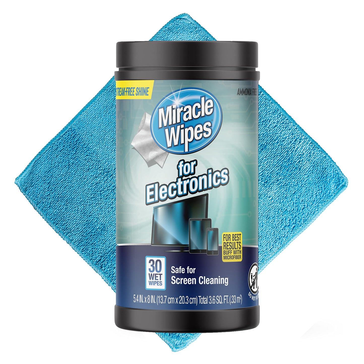 MiracleWipes for Electronics Cleaning - Screen Wipes Designed for TV, Phones, Monitors Miracle BrandsBuy Supplements Australia