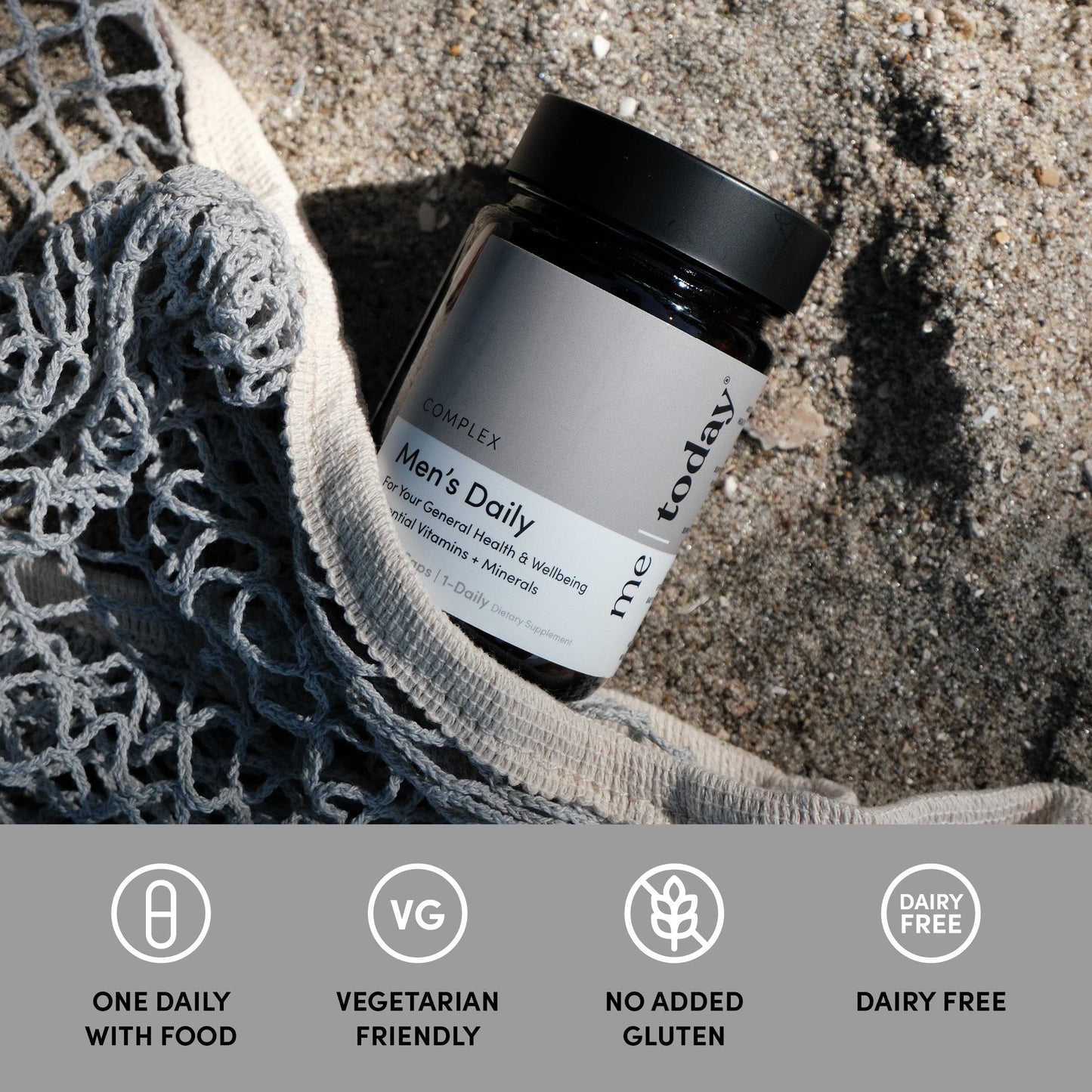 me today Multivitamin for Men, Mineral Supplements with 27 Vitamins, Minerals and Herbs, Including D, C, A, B, Biotin and Zinc, Vegetarian | General Health Supplements | 60 Capsules me todayBuy Supplements Australia