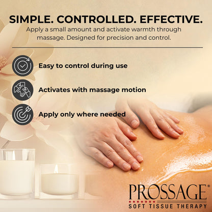 Prossage Heat Warming Relief Massage Oil for Therapuetic Massages, Deep Tissue Massages, and Aromatherapy, Topical Reliever, 32 Ounce Bottle ProssageBuy Supplements Australia