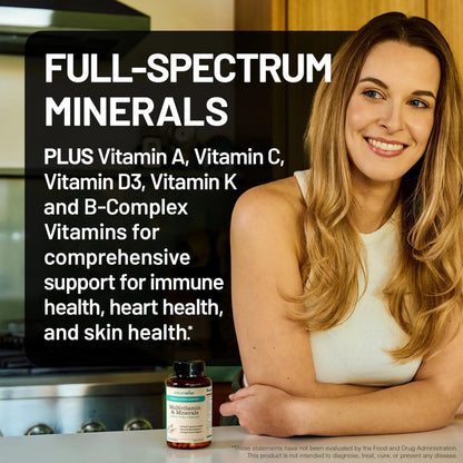 NatureWise [1 Multivitamin for Women Stress Support & Natural Minerals - 60 Capsules[30-Day Supply] + [1] Vitamin D3 5000iu + Organic Olive Oil - 30 Mini Softgels[30-Day Supply] NatureWiseBuy Supplements Australia