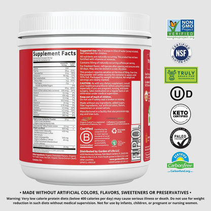 Garden of Life Dr. Formulated Keto Fit Weight Loss Shake - Chocolate Powder, 10 Servings Garden of LifeBuy Supplements Australia