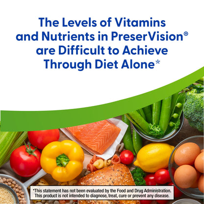 PreserVision AREDS 2 Eye Vitamins, #1 Eye Doctor Recommended Brand, Chewable Lutein and Zeaxanthin Supplement with Vitamin C, Vitamin E,Zinc, and Copper, Mixed Berry, 70 Tablets PreserVisionBuy Supplements Australia