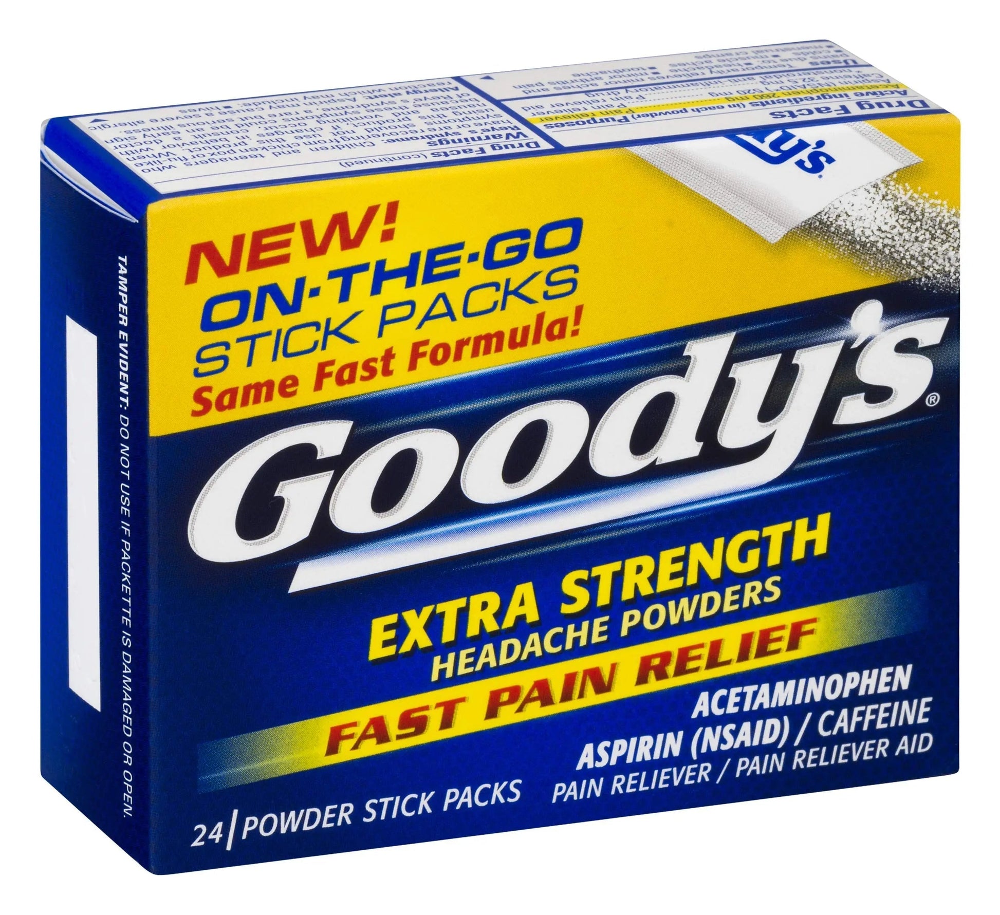 Goody's Extra Strength Powders | Fast Pain Relief | Aspirin & Caffeine | 24 Count Goody'sBuy Supplements Australia