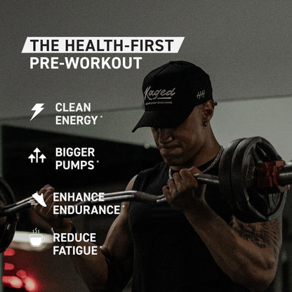 Kaged Stimulant Free Pre Workout Powder | Fruit Punch | Pre-Kaged | Formulated with Creatine, Beta Alanine | No Jitters | 20 Servings
