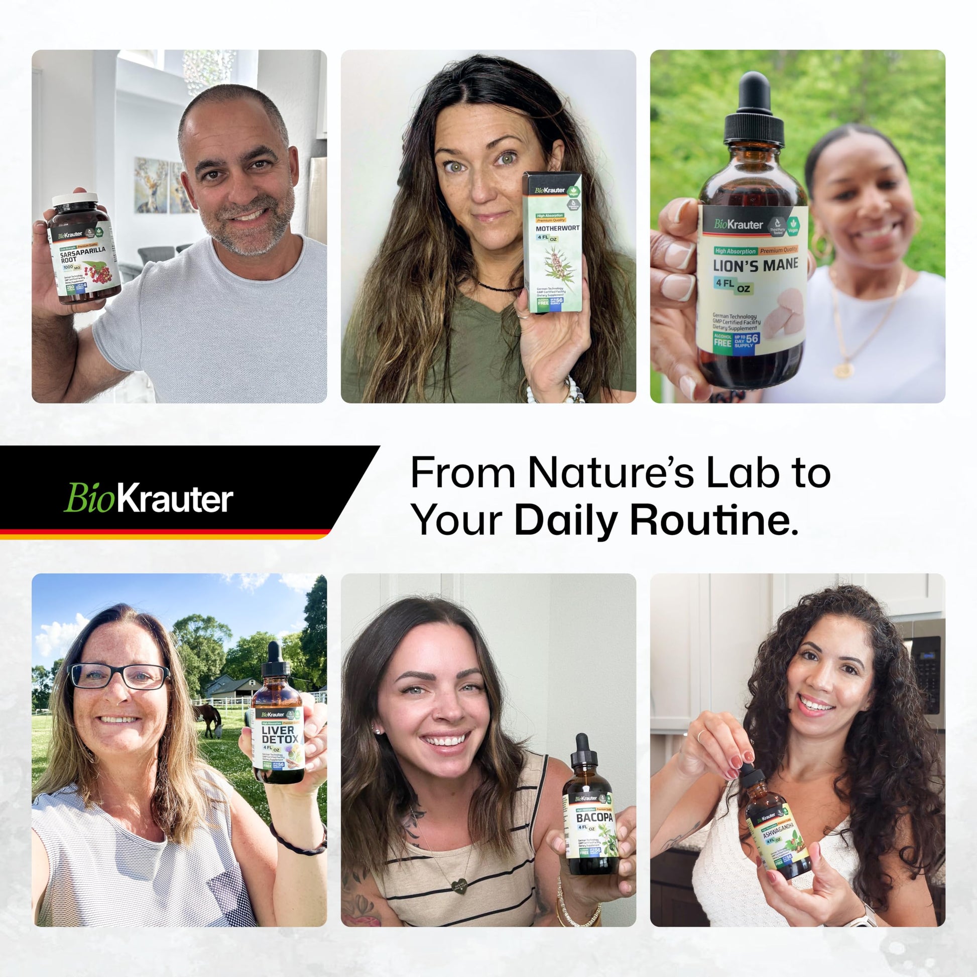 BIO KRAUTER® 2-in-1 Sea Moss for Thyroid Support - Vegan Bladderwrack & Sea Moss Capsules for Women & Men - Natural Сhondrus Сrispus Seaweed Supplement 1600 mg - 125 Days of Supply, Non-GMO BIO KRAUTERBuy Supplements Australia