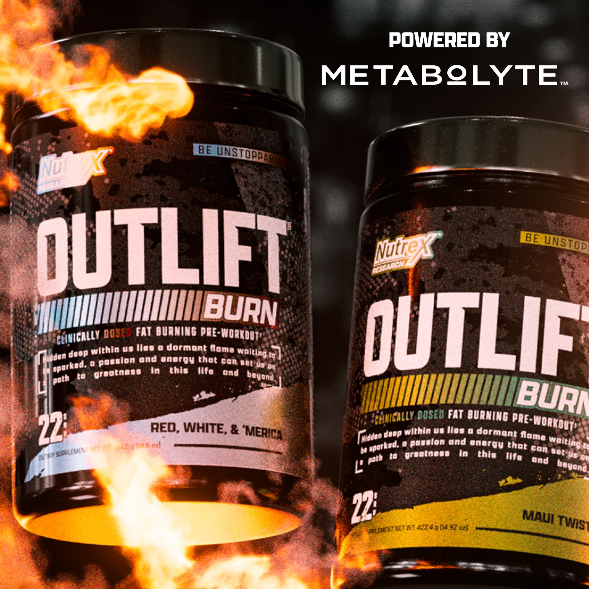 Nutrex Research Outlift Burn Thermogenic Pre Workout Powder, 2 in 1 Performance Nutrex ResearchBuy Supplements Australia