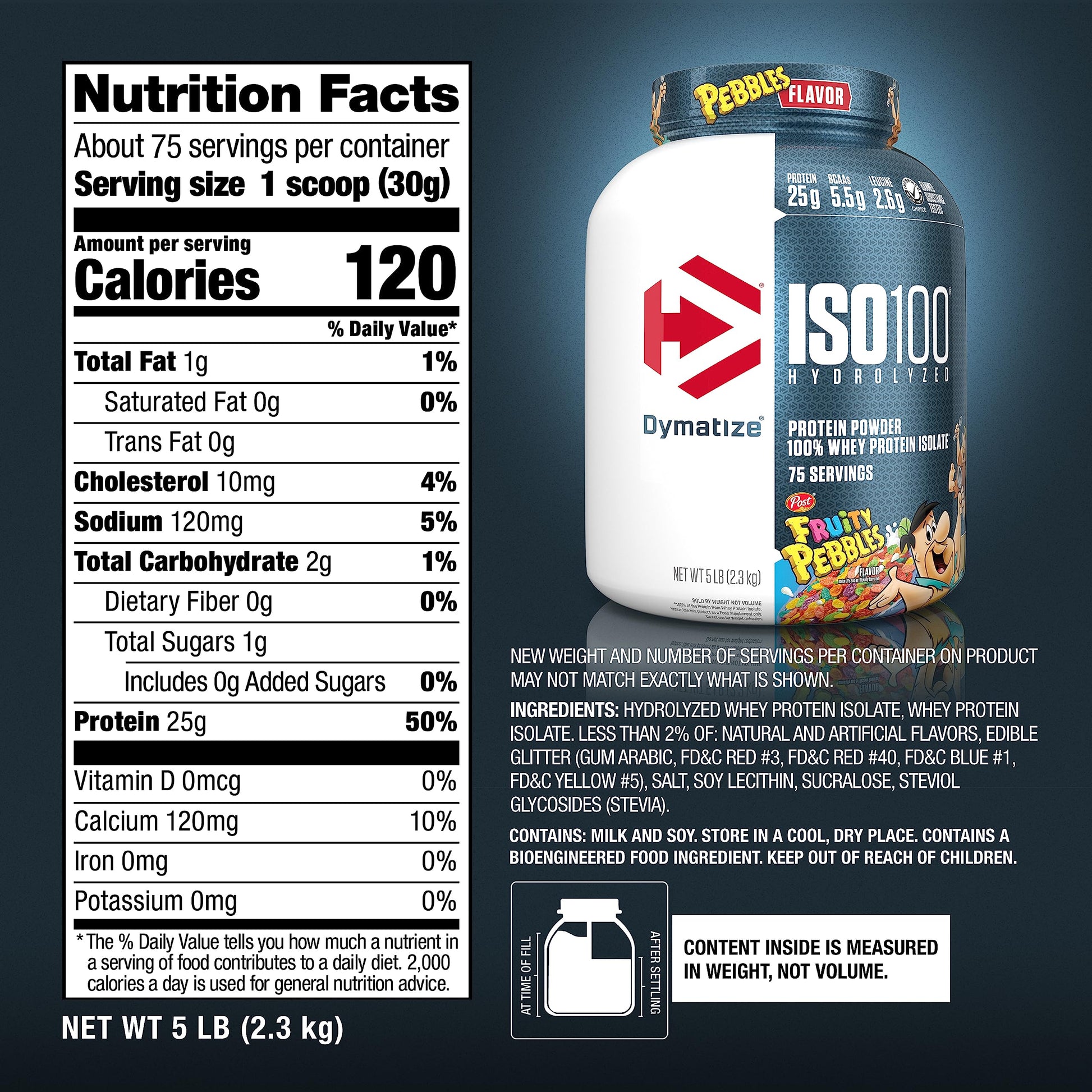 Dymatize ISO100 Hydrolyzed Protein Powder, 100% Whey Isolate, 25g of Protein, 5.5g DymatizeBuy Supplements Australia