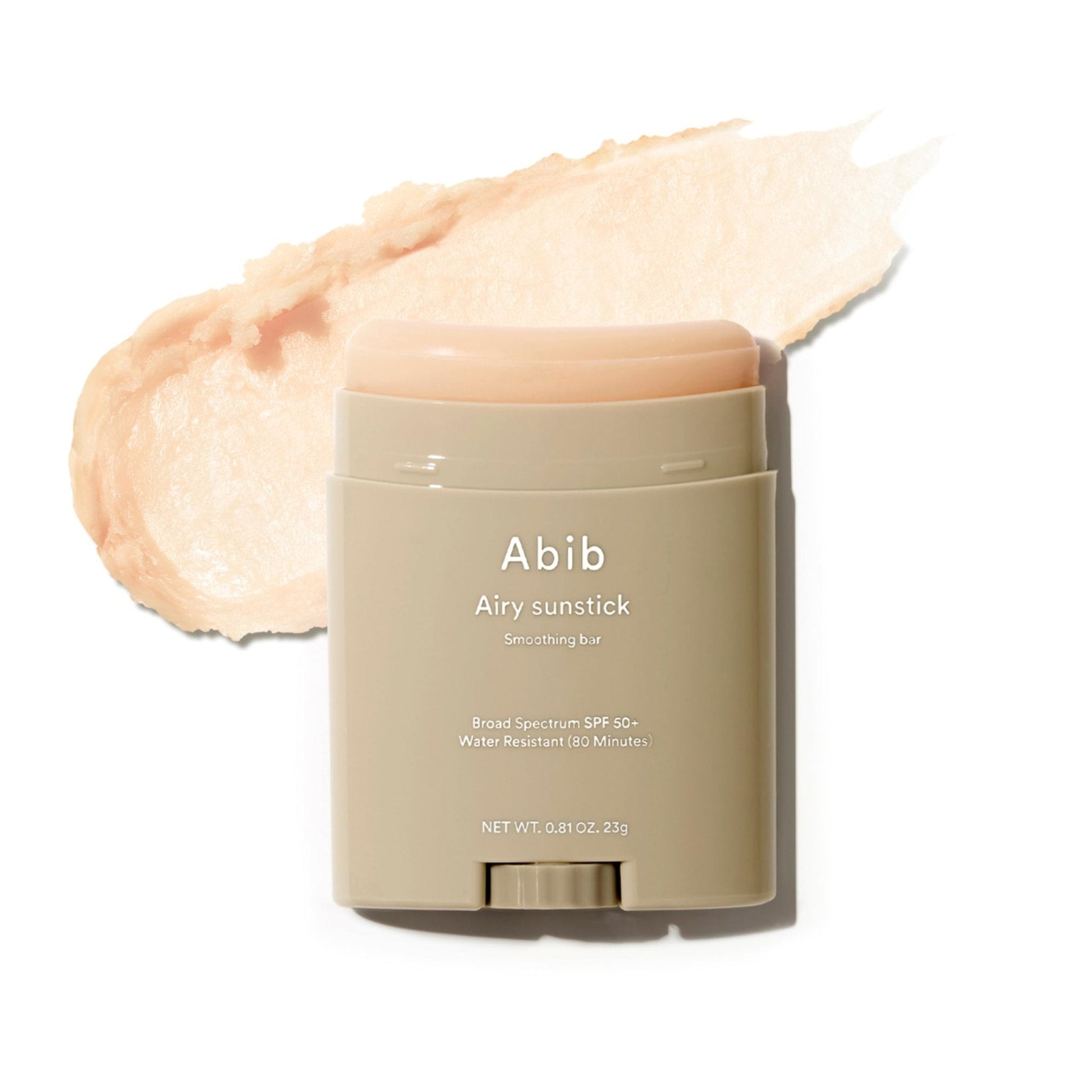 Abib Airy Sunstick Protection Bar SPF50+ Broad Spectrum, Semi-Matte Sunscreen Stick for Oily & Combination Skin - Maple Wellness Supplements