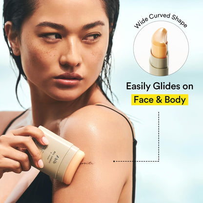Abib Airy Sunstick Protection Bar SPF50+ Broad Spectrum, Semi-Matte Sunscreen Stick for Oily & Combination Skin - Maple Wellness Supplements