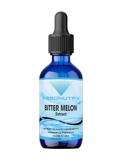 Absonutrix Bitter Melon Extract 590 mg, 4 Fl Oz, 200 Servings, Optimum Bioavailability, Quality Ingredients, Cruelty-Free Products, Non-GMO, Third-Party Tested, GMP-Certified, Made in USA - Maple Wellness Supplements