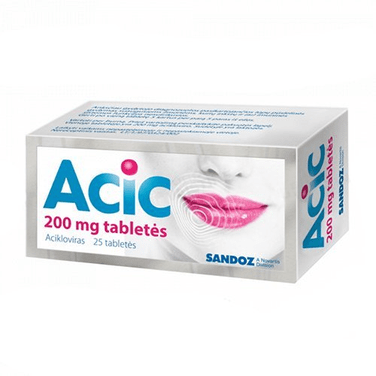 Acic 200mg tablets N25 - Treatment of cold sores - Maple Wellness Supplements