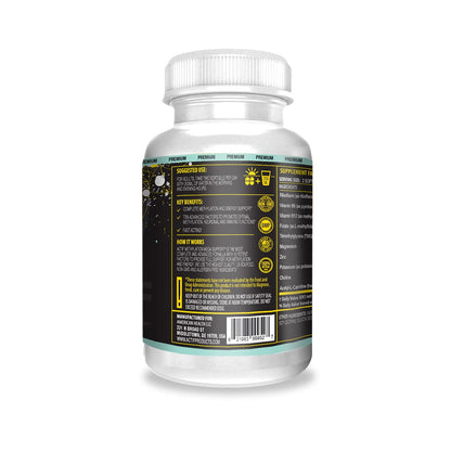 ACTIF Methylation Mega Support with 10 Advanced Factors and Organic Folate – 100% Natural, Non-GMO, 90 Count - Maple Wellness Supplements