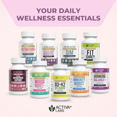 Activa Labs+ Hormone Balance for Women | Boost Energy, Mood, Libido and Focus | Supports Cycle&Menopause Comfort | Gluten, Soy&Lactose Free | 30 Day Supply - Maple Wellness Supplements