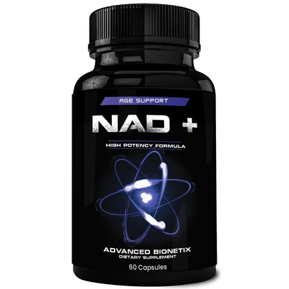 Advanced Bionetix NAD Supplement with Nicotinamide Riboside Plus Resveratrol, Quercetin, Betaine w/RiboYOUNG™ for True Anti Aging - Maple Wellness Supplements
