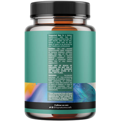 Advanced Brain Supplement for Memory and Focus - Nootropics Brain Support Supplement with Memory and Focus Vitamins for Adults of All Ages - for Brain Fog Clarity Energy and Recall - 60 Count - Maple Wellness Supplements