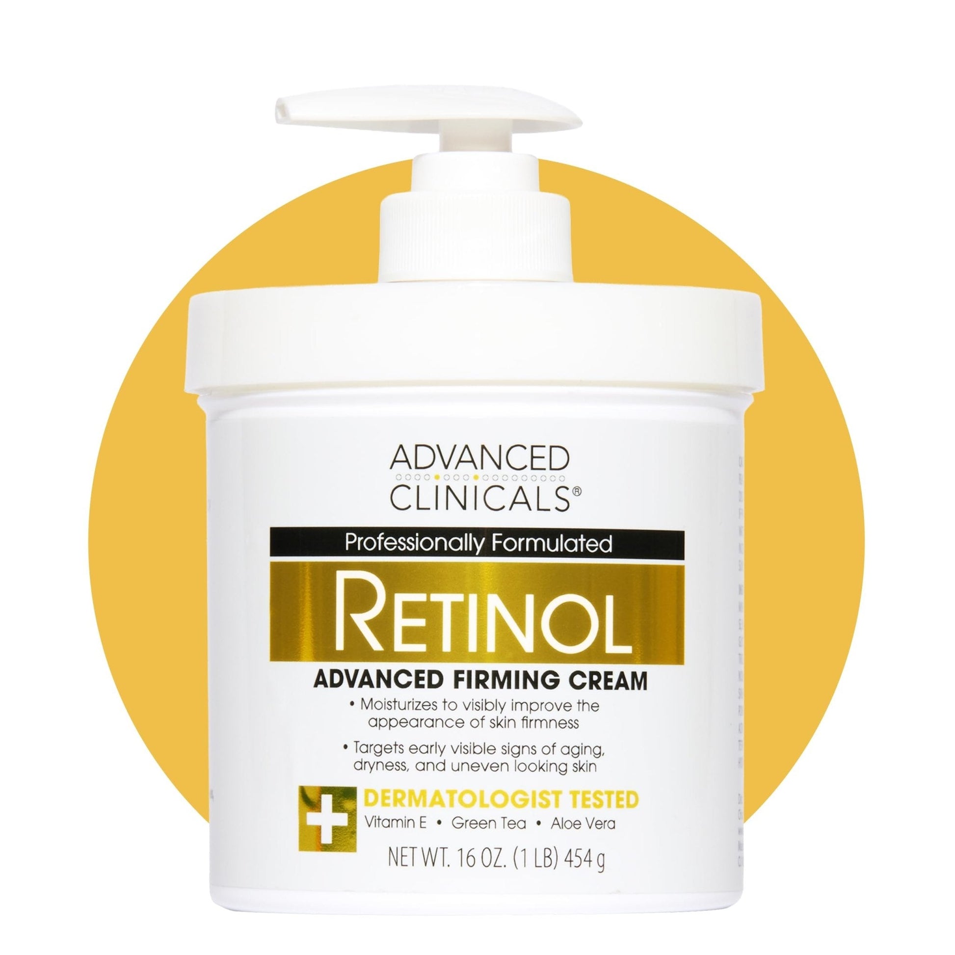 Advanced Clinicals Retinol Body Lotion & Face Moisturizer | Visible Anti Aging Skin Care Retinol Body Cream For Women & Men Targets Look Of Fine Lines - Maple Wellness Supplements