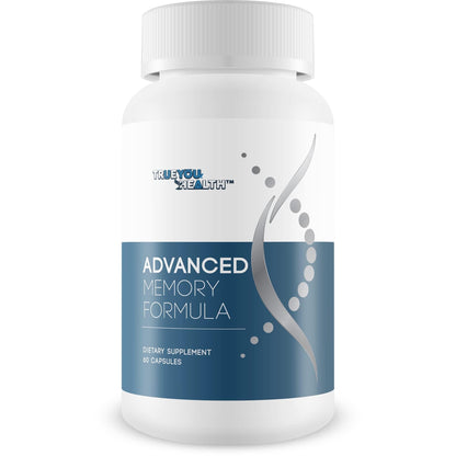 Advanced Memory Formula - by True You Health - Our Best Memory & Brain Formula - Formulated with Ginkgo Biloba and Other Premium Ingredients for Cognitive Performance, Focus, and Clarity - Maple Wellness Supplements