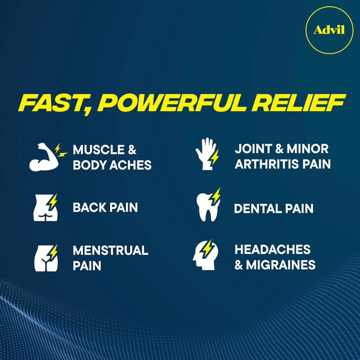 Advil Dual Action With Acetaminophen And Ibuprofen (2 Dose Equivalent) For 8 Hour Pain Relief, Coated 144 Ct Caplets And 2 Ct. Sample Of Advil PM - Maple Wellness Supplements