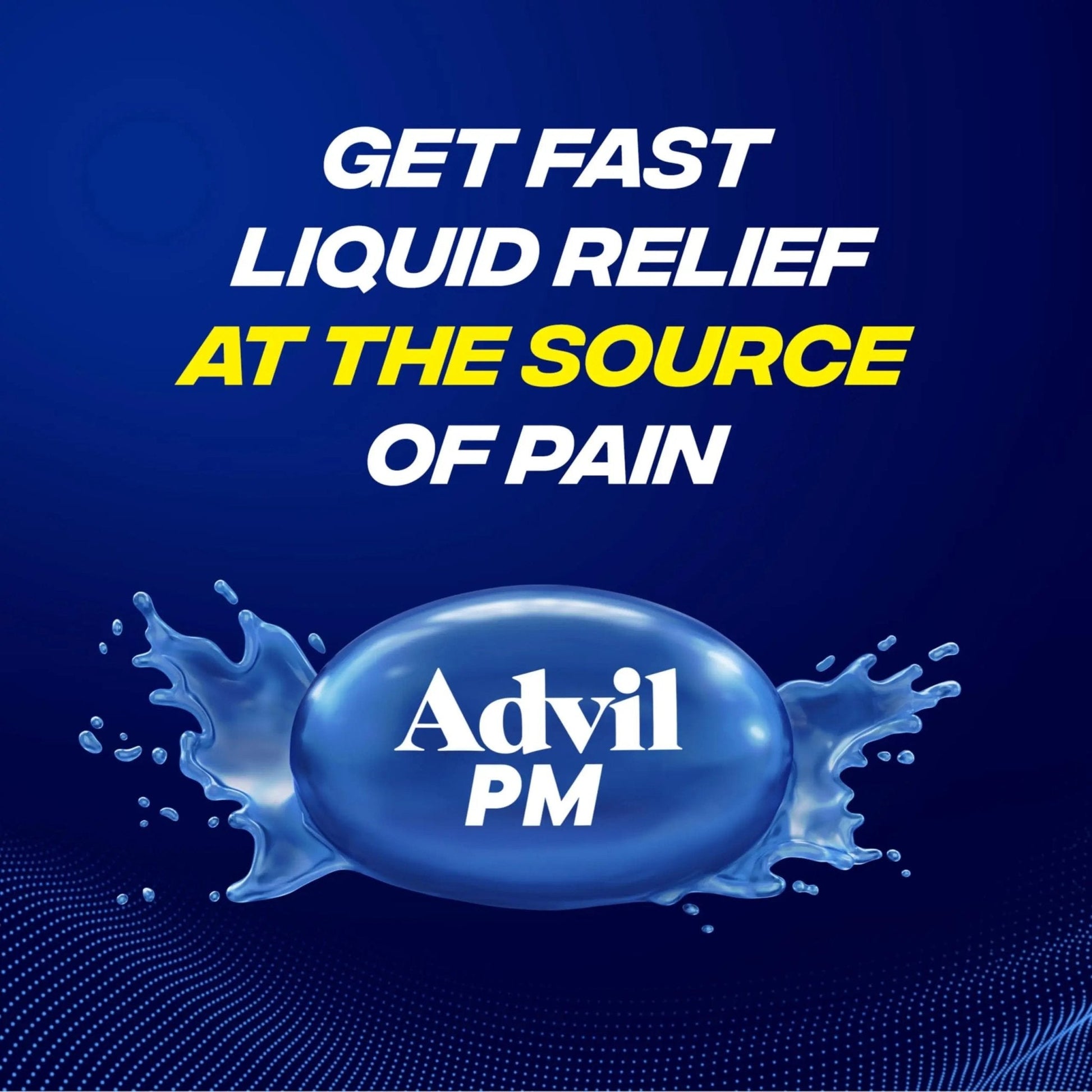 Advil PM Liqui-Gels Pain Reliever and Nighttime Sleep Aid, Pain Medicine with Ibuprofen for Pain Relief and Diphenhydramine HCL for a Sleep Aid - 2x80 Liquid Filled Capsules - Maple Wellness Supplements