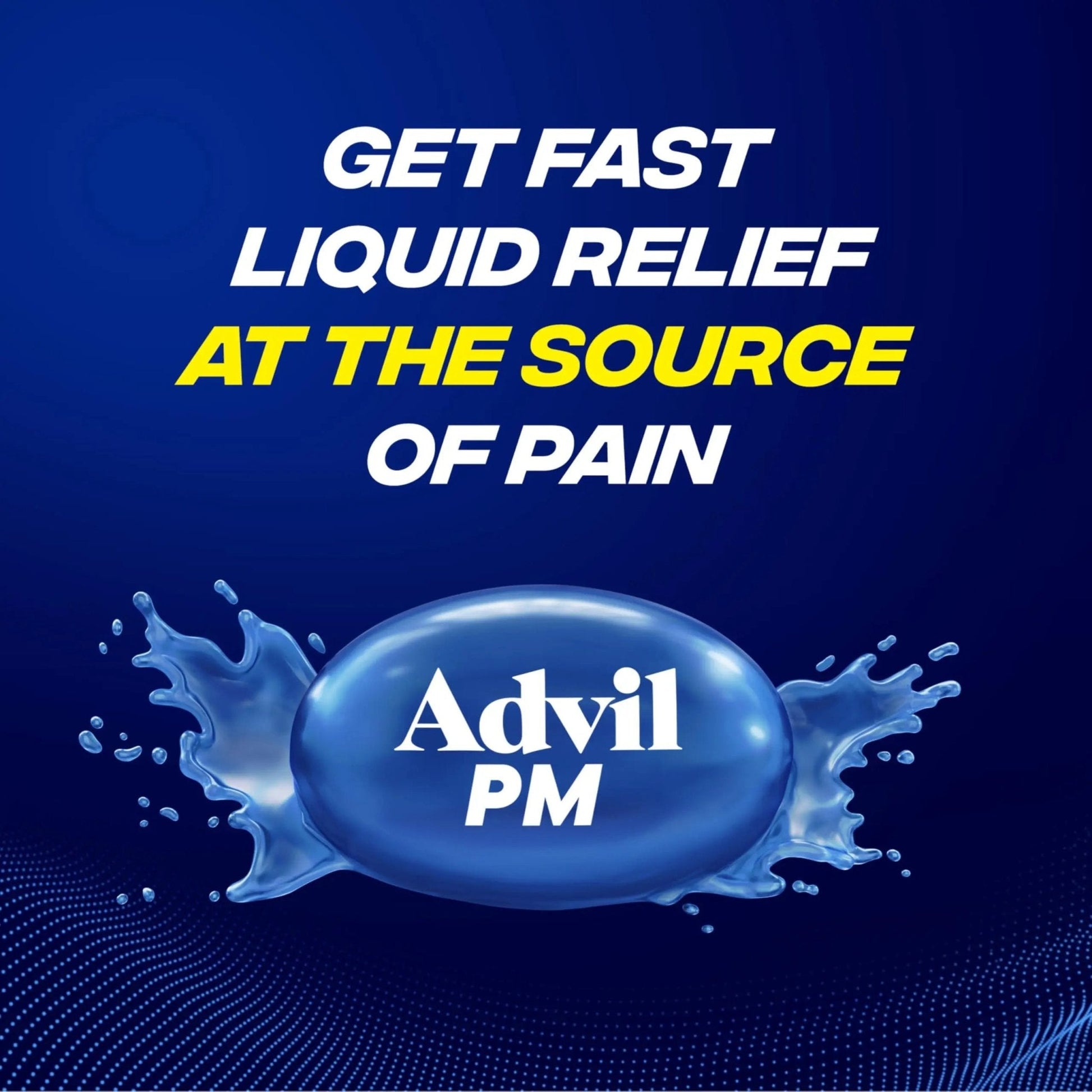 Advil PM Liqui-Gels Pain Reliever and Nighttime Sleep Aid, Pain Medicine with Ibuprofen for Pain Relief and Diphenhydramine HCL for a Sleep Aid - 40 Liquid Filled Capsules - Back to College - Maple Wellness Supplements