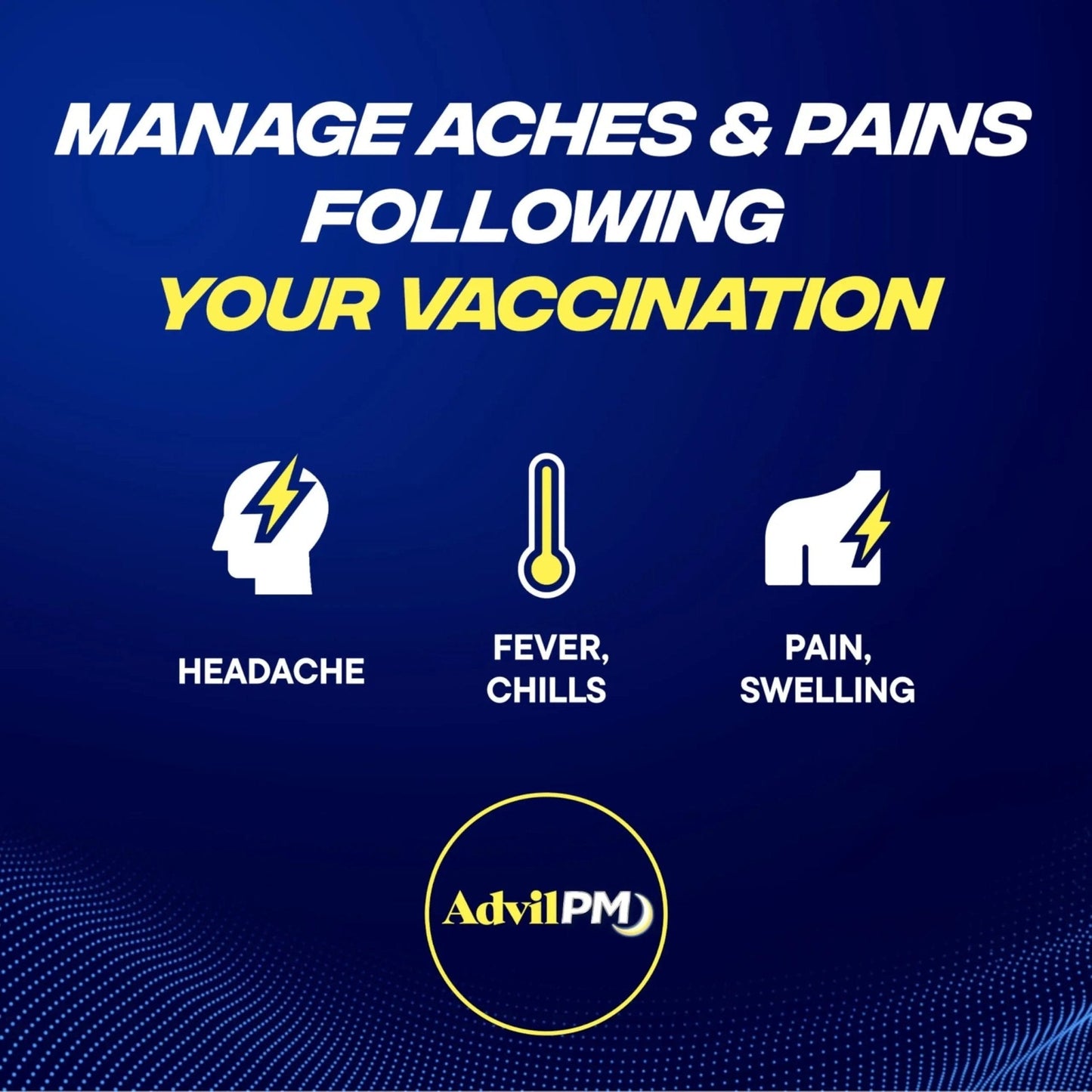 Advil PM Pain Reliever and Nighttime Sleep Aid, Pain Medicine with Ibuprofen for Pain Relief and Diphenhydramine Citrate for a Sleep Aid - 80 Coated Caplets - Maple Wellness Supplements