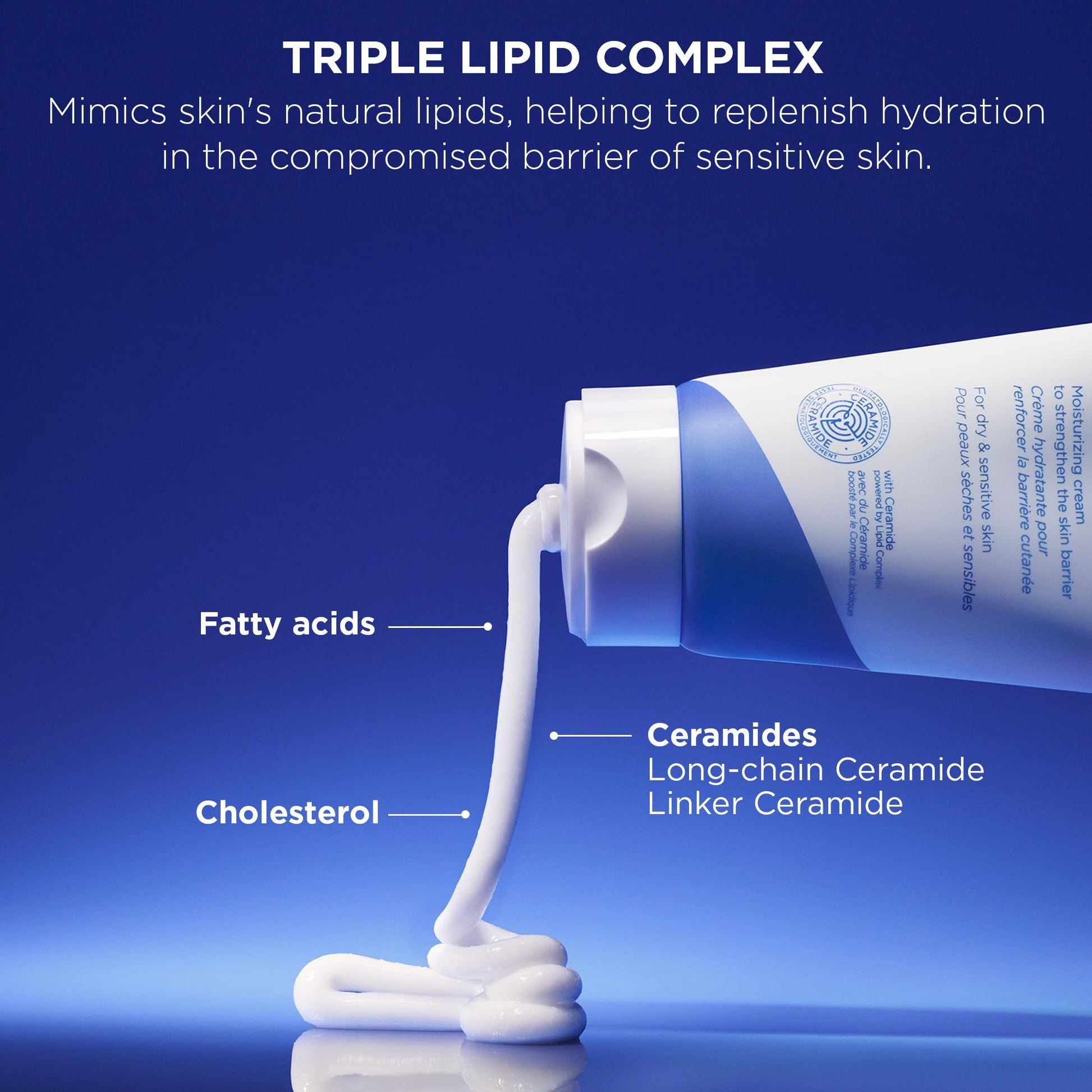 AESTURA ATOBARRIER365 Cream with Ceramides, Korean Face Moisturizer for Barrier Repair | 120H lasting Hydration, Ceramide Capsules - Maple Wellness Supplements