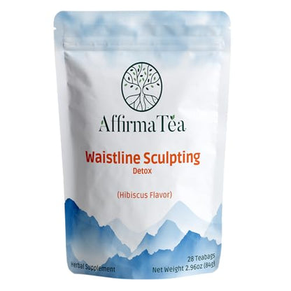 AffirmaTea Natural Detox Tea Blend - Laxative Free, Oolong Green Tea & Cinnamon - Maple Wellness Supplements