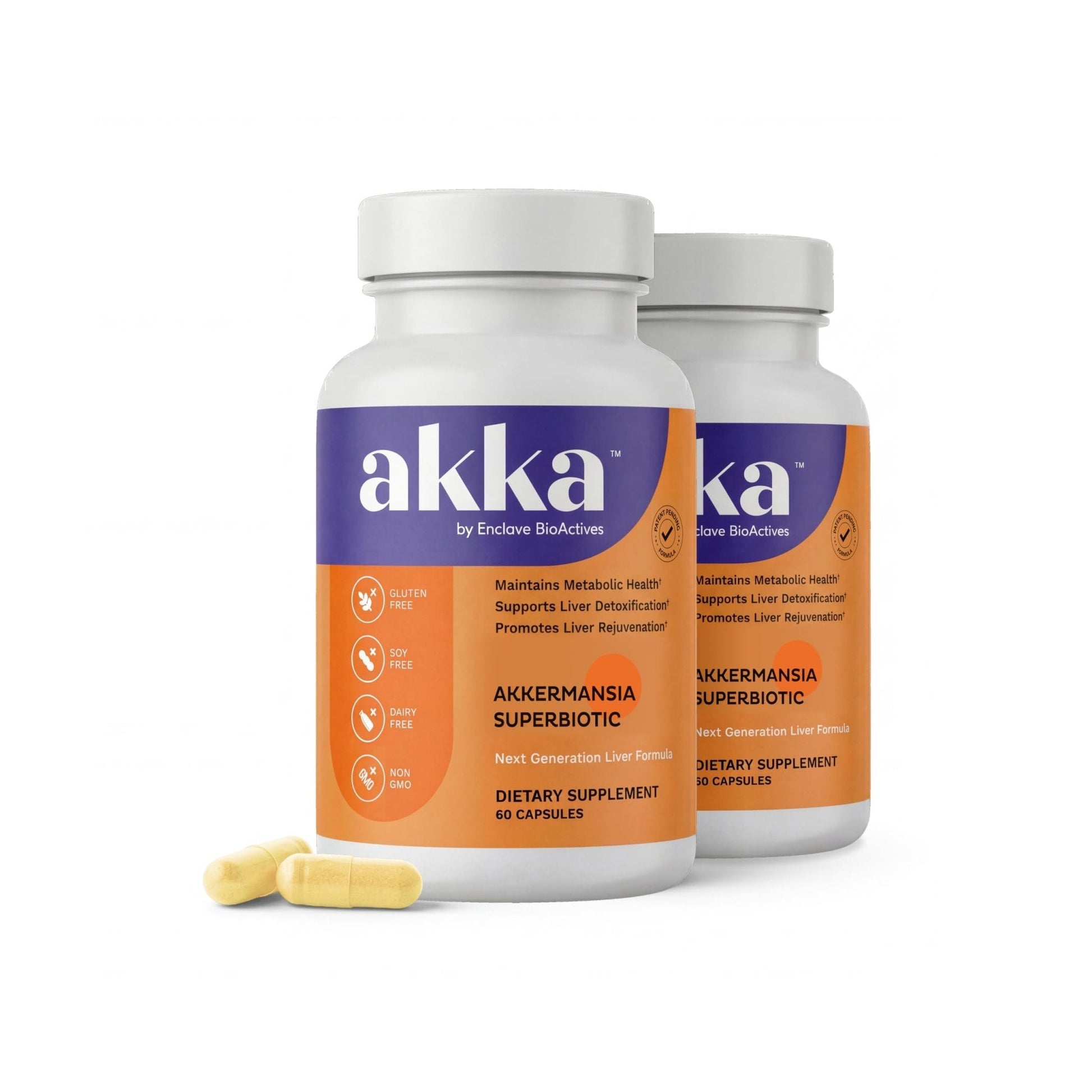 Akkermansia Probiotic Liver Cleanse Detox & Repair - Liver Health Supplement for Energy, Digestion & Metabolism with Akkermansia Muciniphila (AKKA Superbiotics), - Maple Wellness Supplements