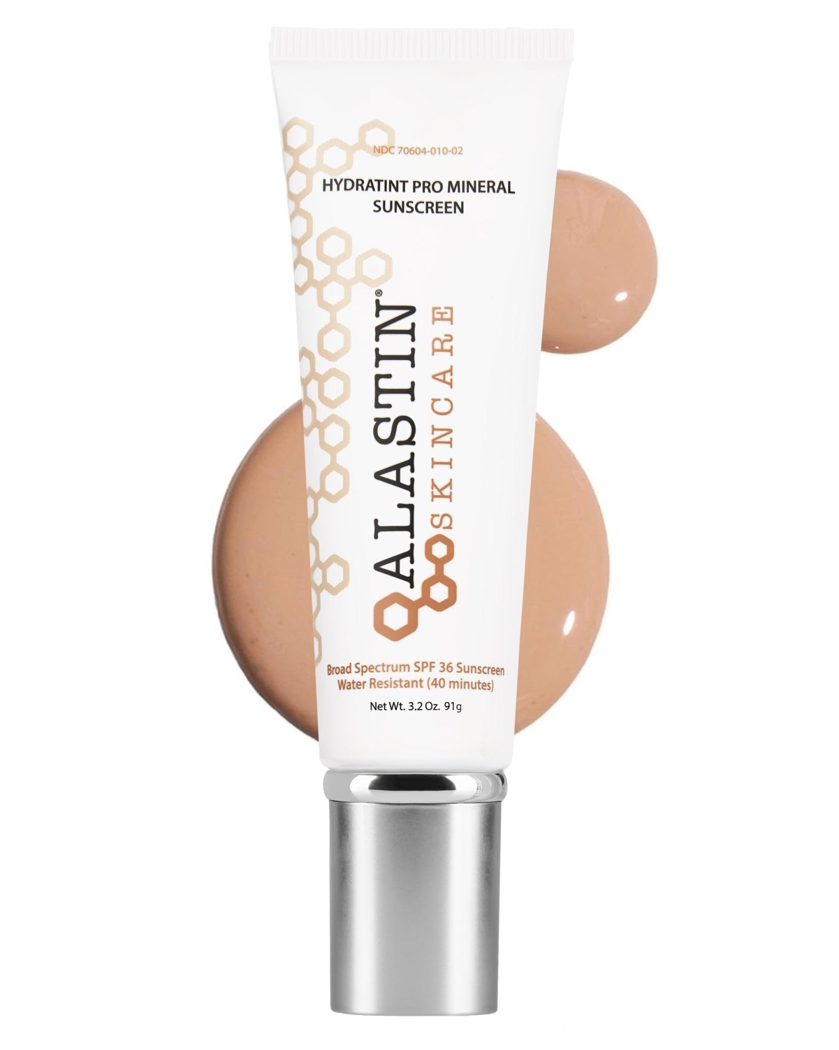 ALASTIN Skincare HydraTint Pro Mineral Sunscreen SPF 36 (3.2 oz) | 2-in-1 Tinted Daily Sunblock Moisturizer for Face & Neck - Maple Wellness Supplements