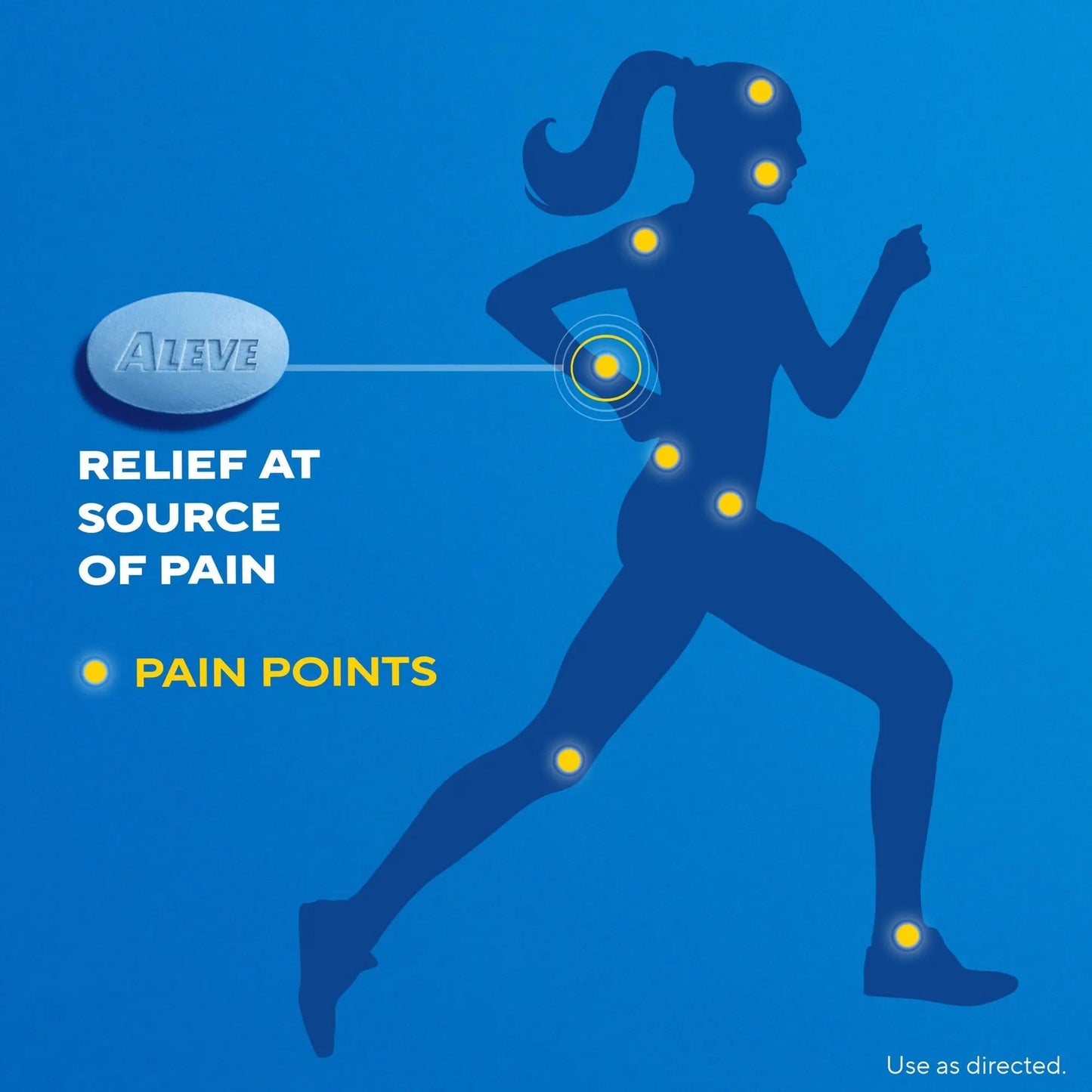 Aleve Pain Relief Naproxen Sodium Caplets ‐ 50 Count - Maple Wellness Supplements