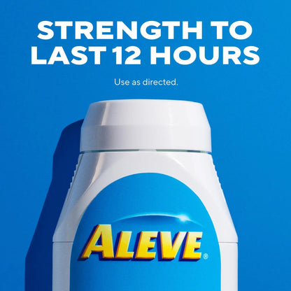 Aleve Pain Reliever & Fever Reducer Tablets, Naproxen Sodium, Headache, Back and Body Pain Relief Medicine, 270 Count - Maple Wellness Supplements