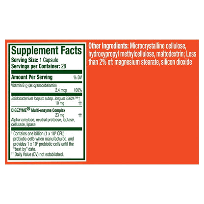 Align Probiotic Bloating Relief + Food Digestion, Probiotics for Women and Men, 1 Doctor Recommended Brand‡, Promotes Digestive Health and Helps Support the Metabolism of Food*, 28 Capsules - Maple Wellness Supplements