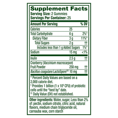 Align Probiotic, Women's Dualbiotic, Womens Probiotic Gummies, Prebiotics and Probiotics for Women, with Cranberry for Urinary Tract Health - Maple Wellness Supplements