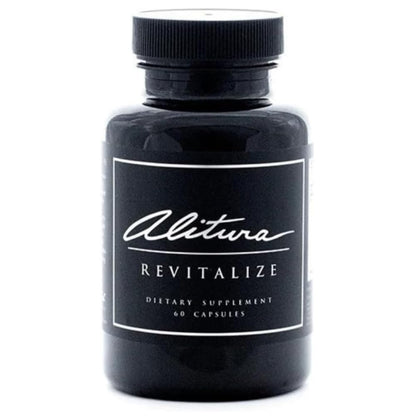 Alitura Revitalize – Organic Ashwagandha & Turmeric Supplement – Natural Energy, Mood & Recovery Support for Men & Women – Adaptogenic Herbs for Daily Wellness – 60 Capsules - Maple Wellness Supplements