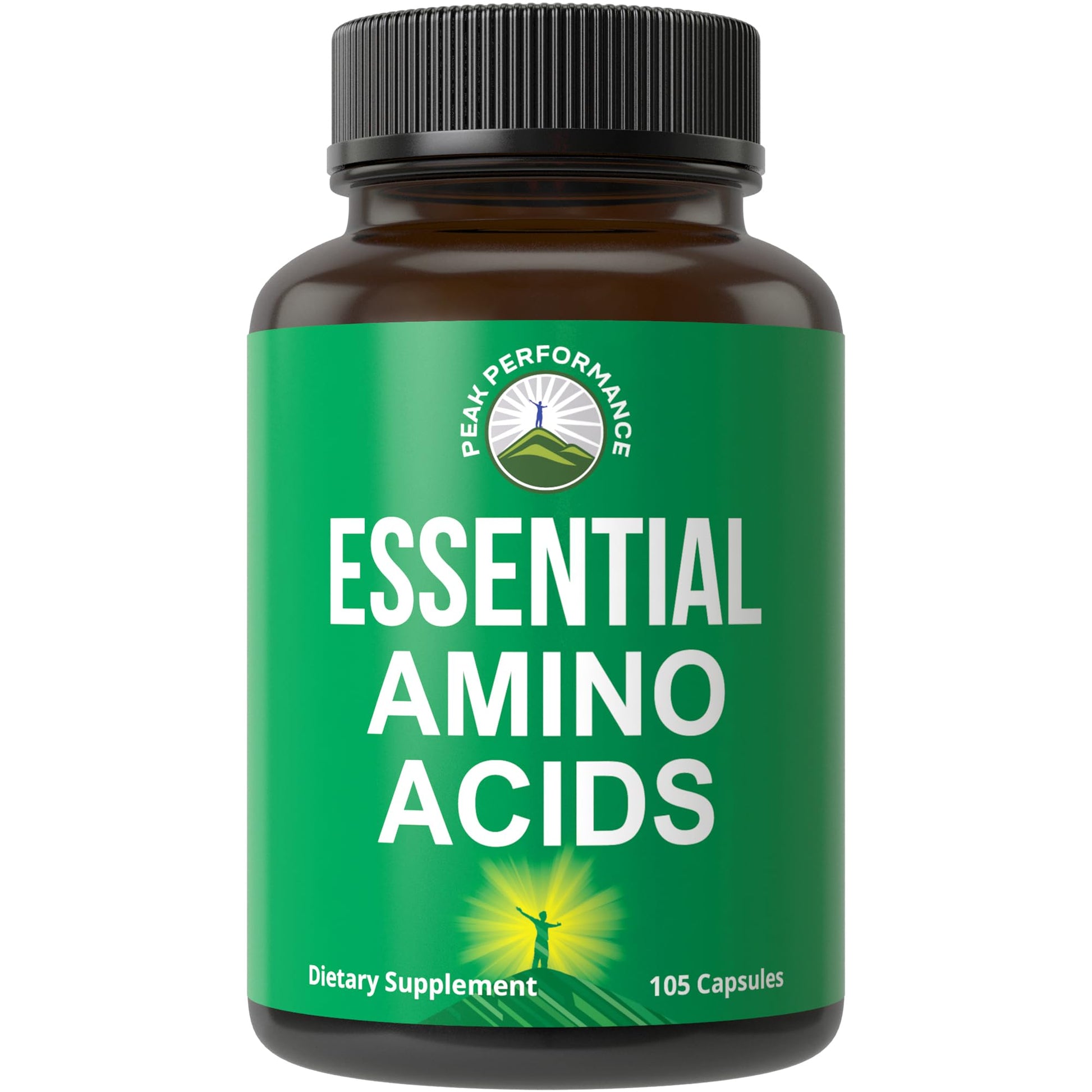 All 9 Essential Amino Acids Supplement. Capsules with 3X More Leucine for Muscle Recovery, Growth. EAA Supplement Better Than BCAA / BCAAS Branched Chain Aminos Acid. - Maple Wellness Supplements
