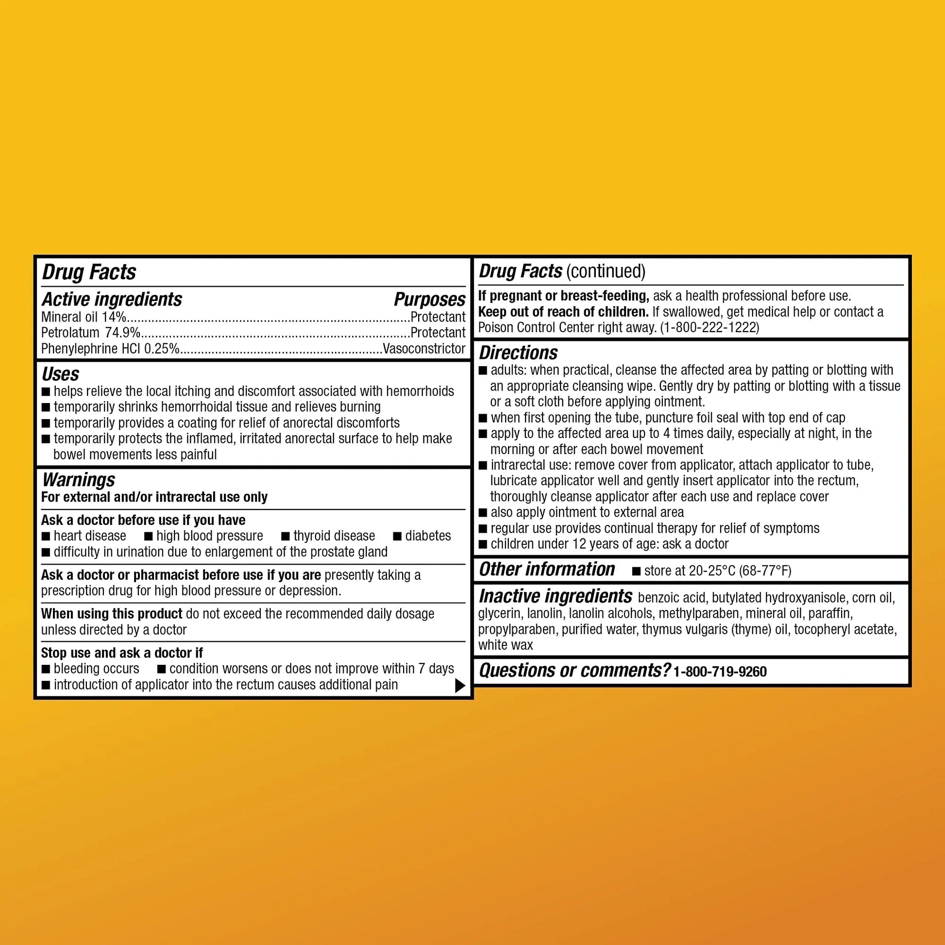 Amazon Basic Care Hemorrhoid Ointment, Fast-Acting Pain Relief, Relieves Burning, Itching, Swelling and Discomfort, 2 ounce (Pack of 1) - Maple Wellness Supplements