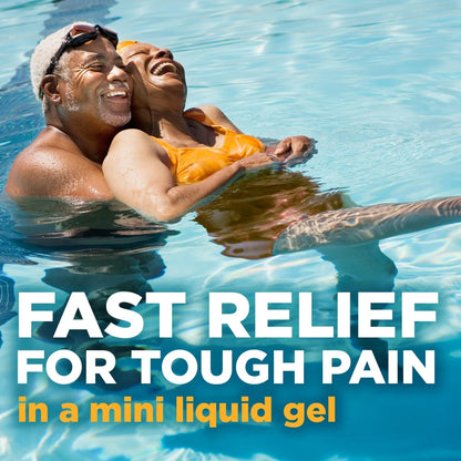 Amazon Basic Care Ibuprofen Mini Liquid Gels, 200 mg, Pain Reliever and Fever Reducer for Headache, Backache, Arthritis Pain, Menstrual Cramps and Toothaches, Fast-Acting, 300 Count - Maple Wellness Supplements
