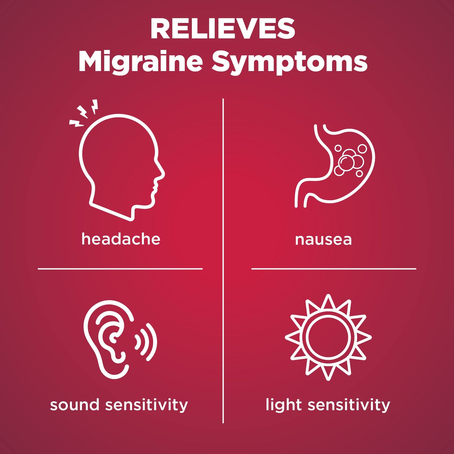 Amazon Basic Care Migraine Relief Geltabs, Pain Reliever, Acetaminophen 250 mg, Aspirin 250 mg (NSAID) and Caffeine 65 mg, Headache Relief, 80 Count - Maple Wellness Supplements