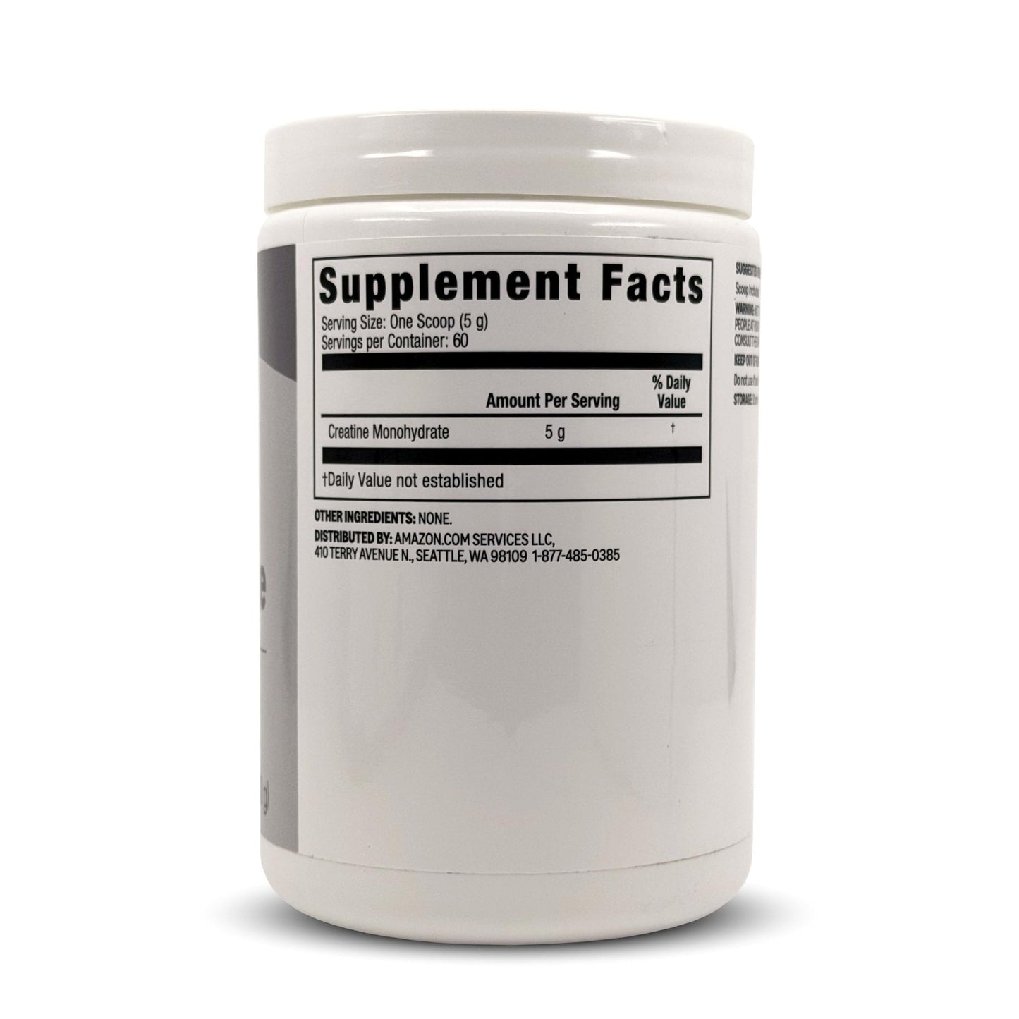 Amazon Basics Creatine Monohydrate Powder, 10.58 oz, 60 Servings - Maple Wellness Supplements
