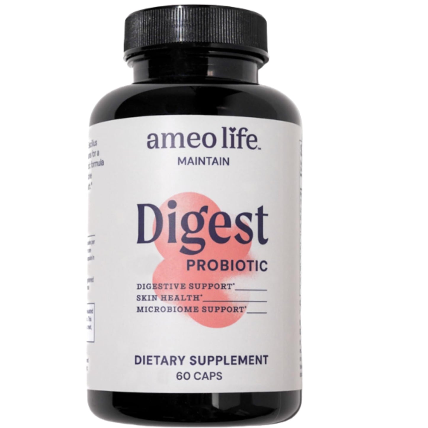 Ameo Life Probiotic for Digestive & Gut Health – Bacillus Subtilis & Bacillus Coagulans with Aloe Vera, Turmeric, Psyllium, Slippery Elm - Maple Wellness Supplements