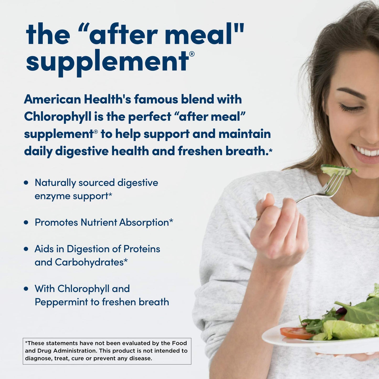 American Health Chewable Papaya Enzyme with Chlorophyll 600 Chwbls - Maple Wellness Supplements